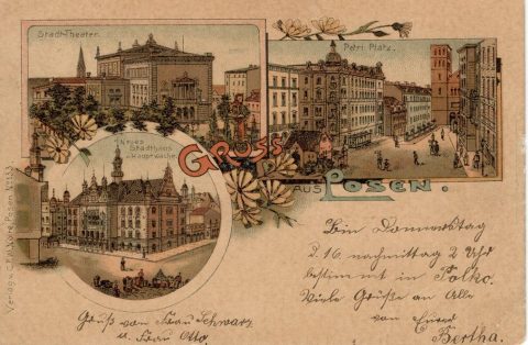 Poznańskie Kartki litograficzne – pocztówka 6 z 29