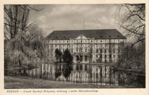 Park Karola Marcinkowskiego w Poznaniu – pocztówka 6 z 6