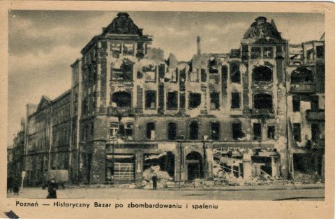 Poznań 1945  na fotografiach  Zbigniewa Zielonackiego – pocztówka 4 z 67