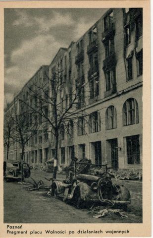 Poznań 1945  na fotografiach  Zbigniewa Zielonackiego – pocztówka 8 z 67