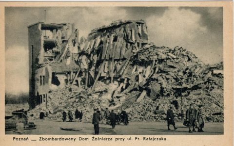 Poznań 1945  na fotografiach  Zbigniewa Zielonackiego – pocztówka 45 z 67