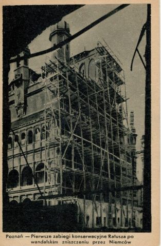 Poznań 1945  na fotografiach  Zbigniewa Zielonackiego – pocztówka 23 z 67
