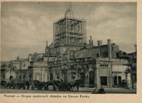 Poznań 1945  na fotografiach  Zbigniewa Zielonackiego – pocztówka 25 z 67