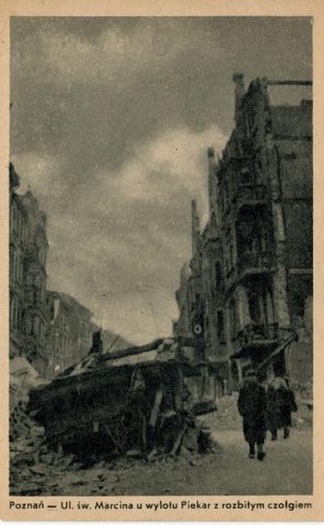 Poznań 1945  na fotografiach  Zbigniewa Zielonackiego – pocztówka 29 z 67