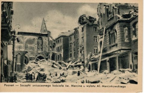 Poznań 1945  na fotografiach  Zbigniewa Zielonackiego – pocztówka 30 z 67