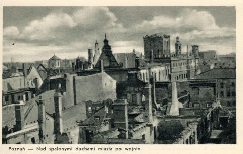 Poznań 1945  na fotografiach  Zbigniewa Zielonackiego – pocztówka 17 z 67
