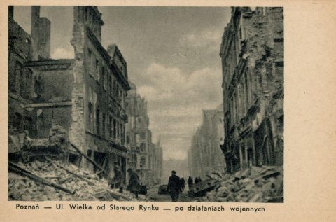 Poznań 1945  na fotografiach  Zbigniewa Zielonackiego – pocztówka 39 z 67