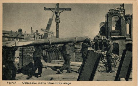 Poznań 1945  na fotografiach  Zbigniewa Zielonackiego – pocztówka 62 z 67
