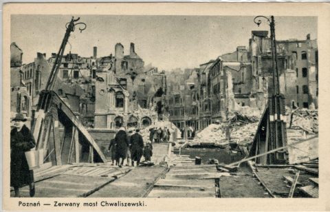 Poznań 1945  na fotografiach  Zbigniewa Zielonackiego – pocztówka 61 z 67