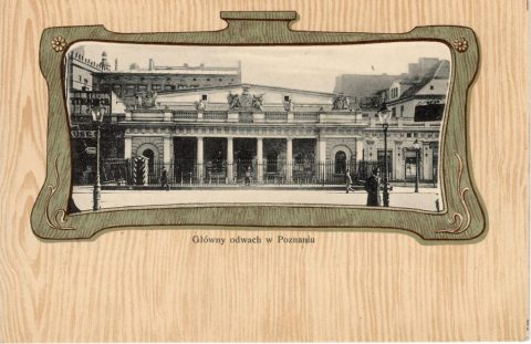 Poznań Stary Rynek – pocztówka 5 z 5